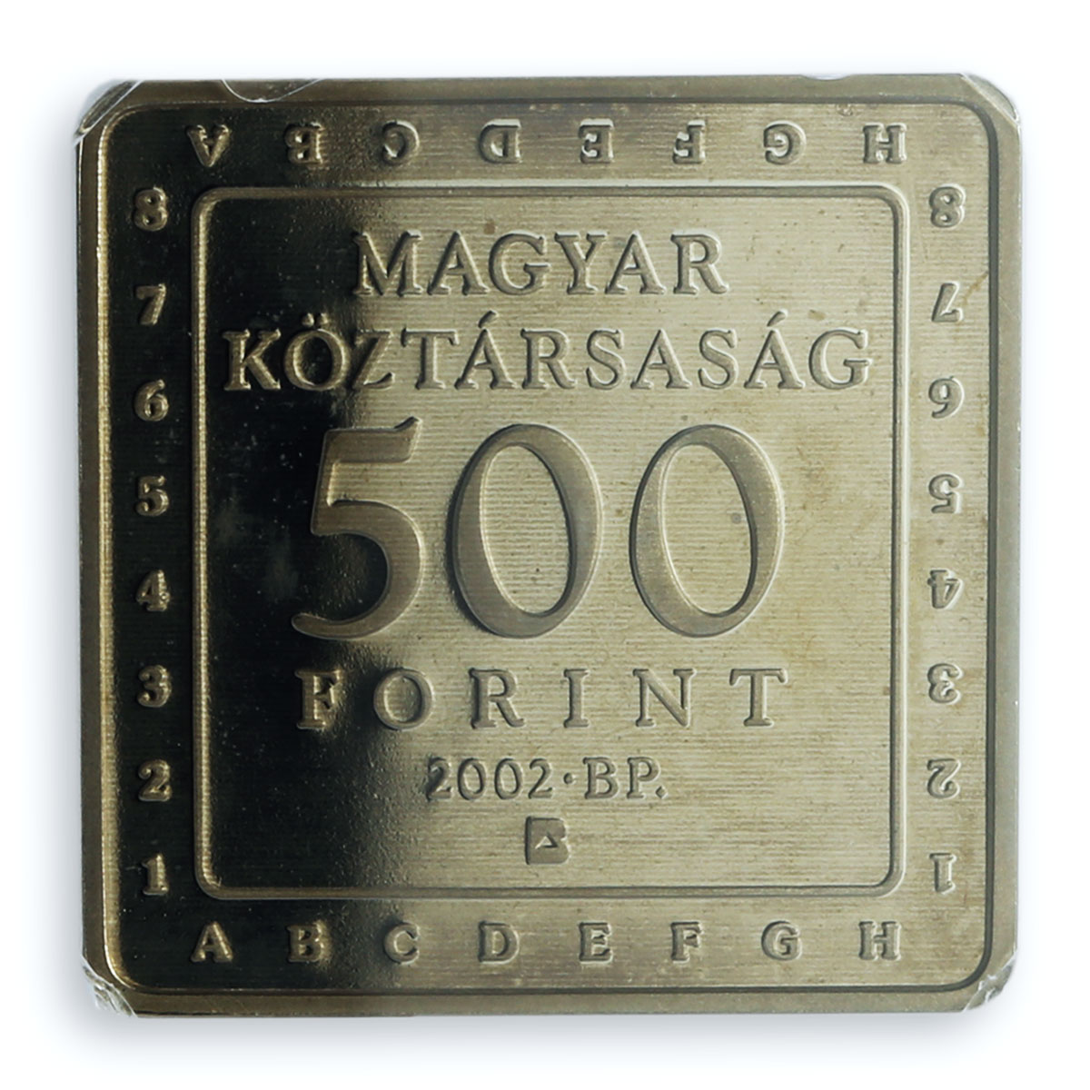 Hungary 500 forint Farkas Kempelen Chess Machine KM-764 PR66 PCGS CuNi coin 2002 Hungary 500 forint Farkas Kempelen Chess Machine KM-764 PR66 PCGS CuNi coin 2002