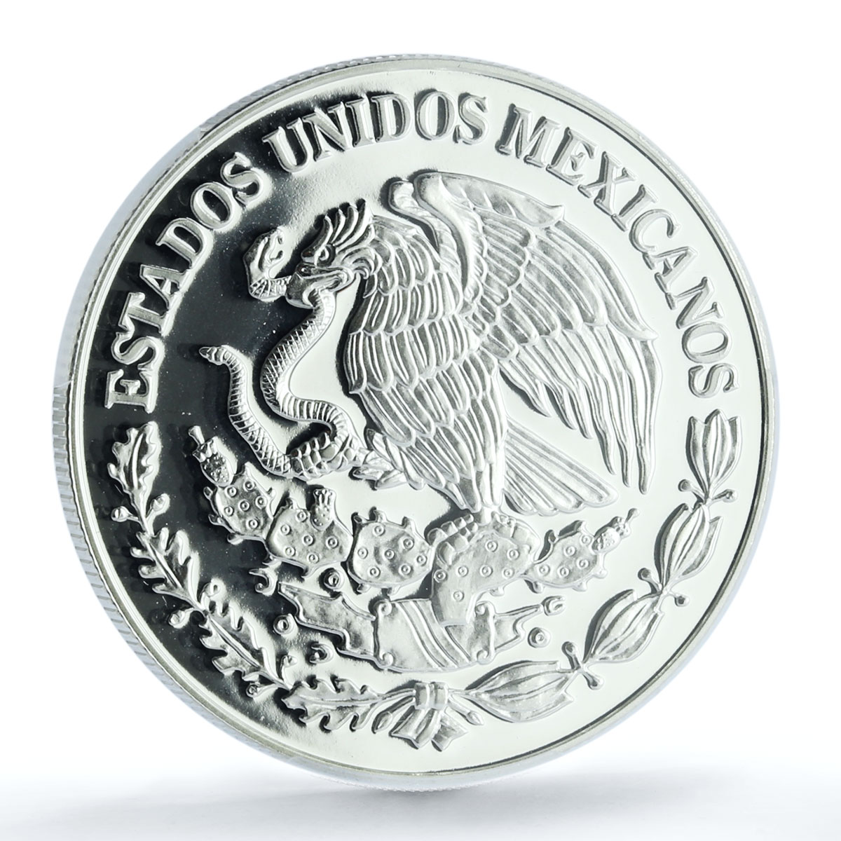 Mexico 10 pesos Tenochtitlan Foundation Aztec City PR 69 PCGS silver coin 2021