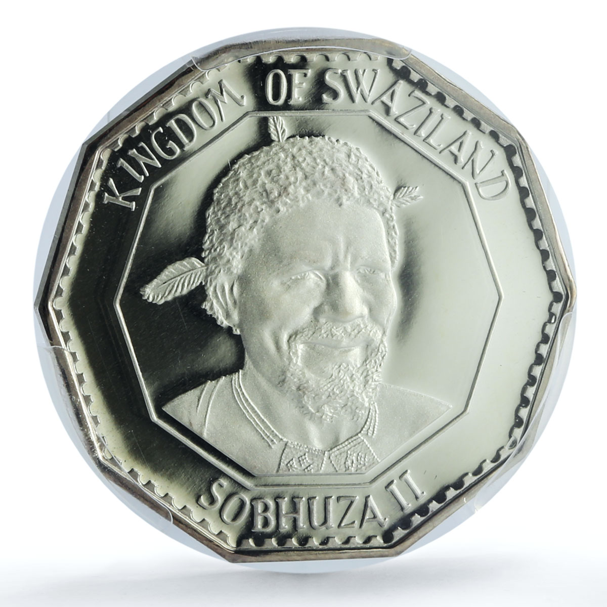 Swaziland 7 1/2 emalangeni Sobhuza II KM-16 Bird PR 67 PCGS silver coin 1974 Swaziland 7 1/2 emalangeni Sobhuza II KM-16 Bird PR 67 PCGS silver coin 1974