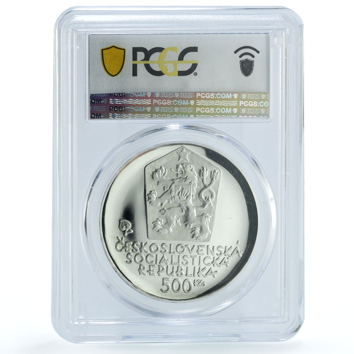 Czechoslovakia 500 korun Ludovit Stur KM-105 Music PR 66 PCGS silver coin 1981