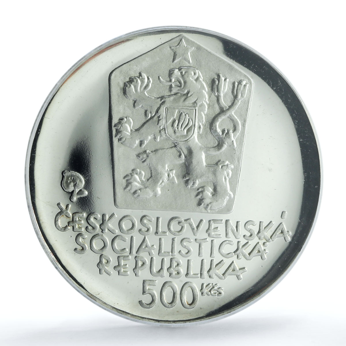 Czechoslovakia 500 korun Ludovit Stur KM-105 Music PR 66 PCGS silver coin 1981