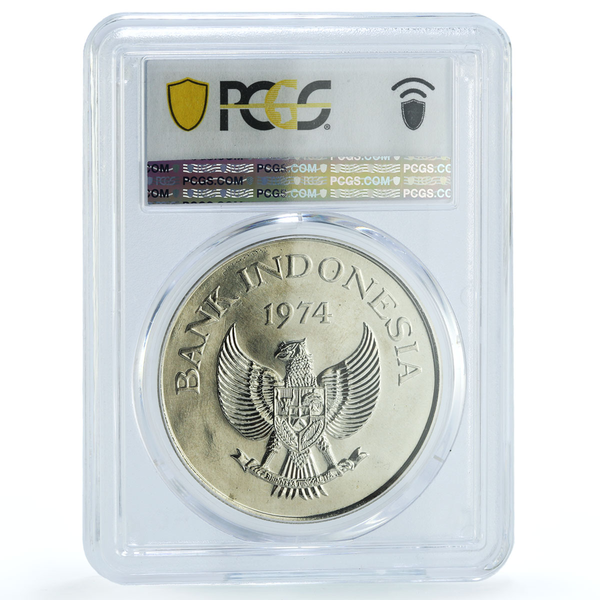 Indonesia 5000 rupiah Orangutan KM-40 Monkey Fauna MS 67 PCGS silver coin 1974 Indonesia 5000 rupiah Orangutan KM-40 Monkey Fauna MS 67 PCGS silver coin 1974