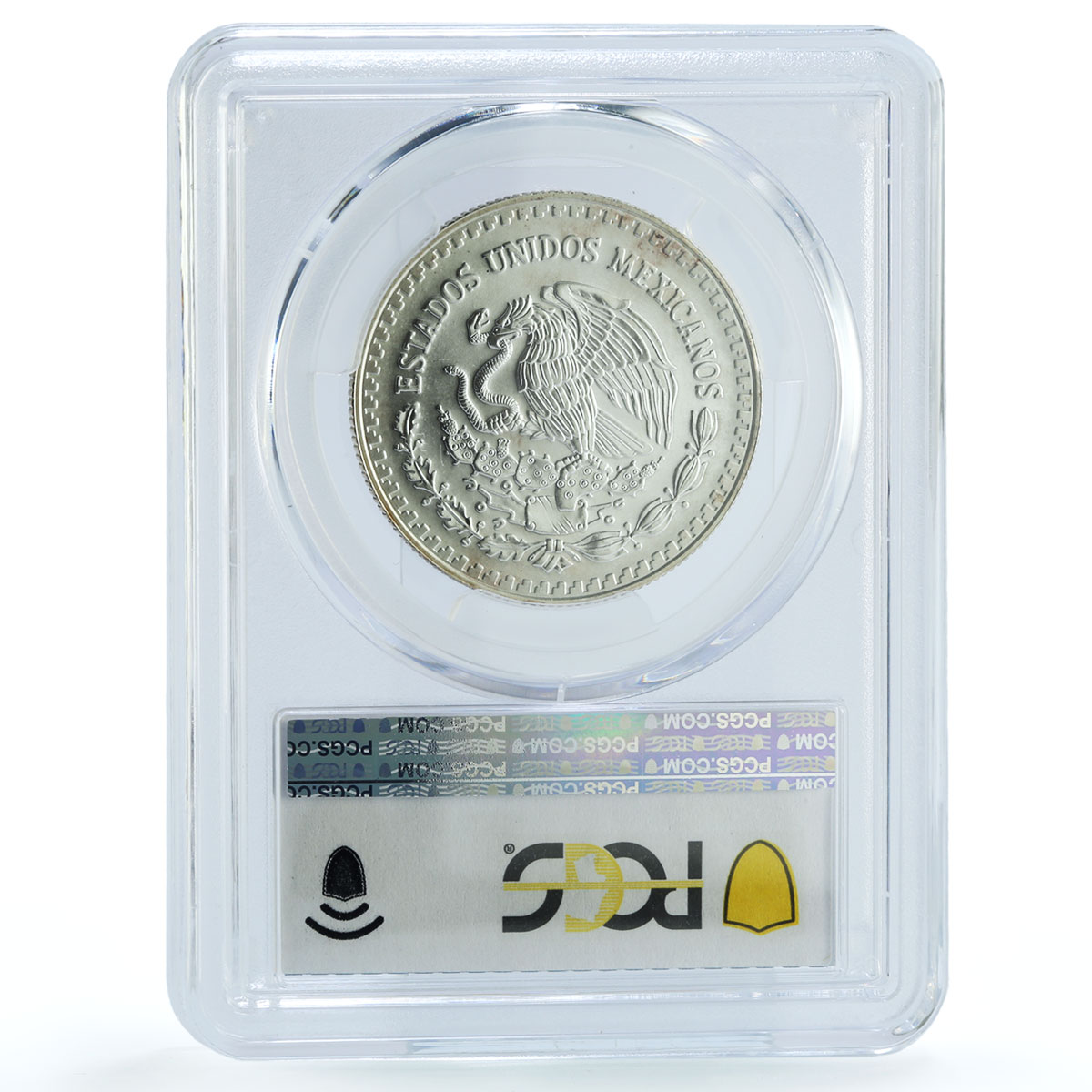 Mexico 1/2 onza Libertad Angel of Independence KM-612 MS69 PCGS silver coin 2001