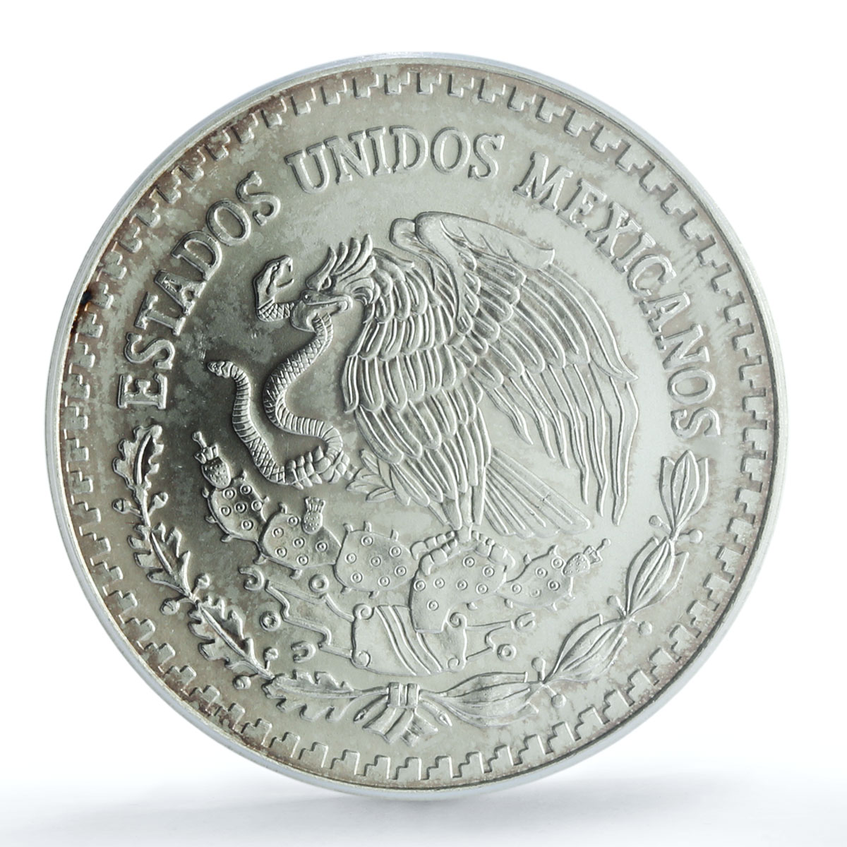 Mexico 1 onza Libertad Angel of Independence KM-613 MS 66 PCGS silver coin 1996