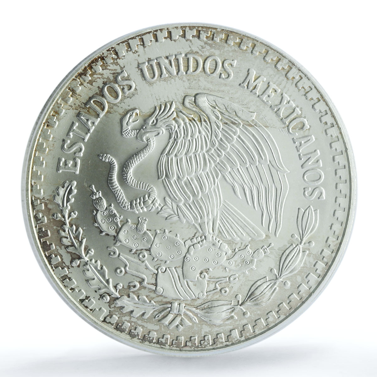 Mexico 1 onza Libertad Angel of Independence KM-613 MS 68 PCGS silver coin 1999