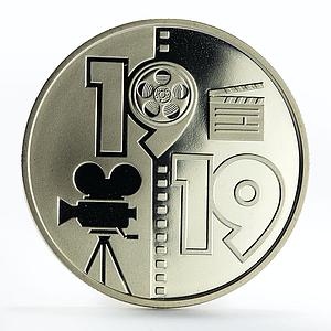 Ukraine 5 hryvnia 100 years Odessa Film Studio Cinema nickel coin 2019