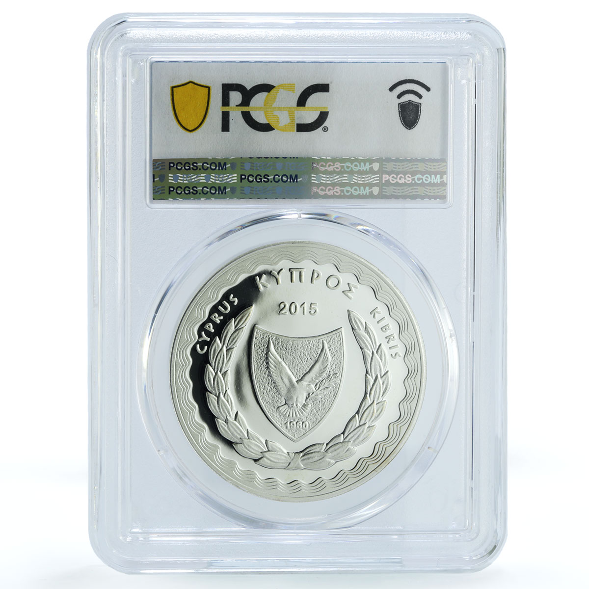 Cyprus 5 euros Aphrodite KM-103 Statue Mythology PR 70 PCGS silver coin 2015 Cyprus 5 euros Aphrodite KM-103 Statue Mythology PR 70 PCGS silver coin 2015
