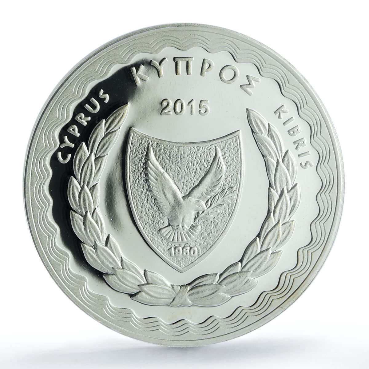 Cyprus 5 euros Aphrodite KM-103 Statue Mythology PR 70 PCGS silver coin 2015 Cyprus 5 euros Aphrodite KM-103 Statue Mythology PR 70 PCGS silver coin 2015