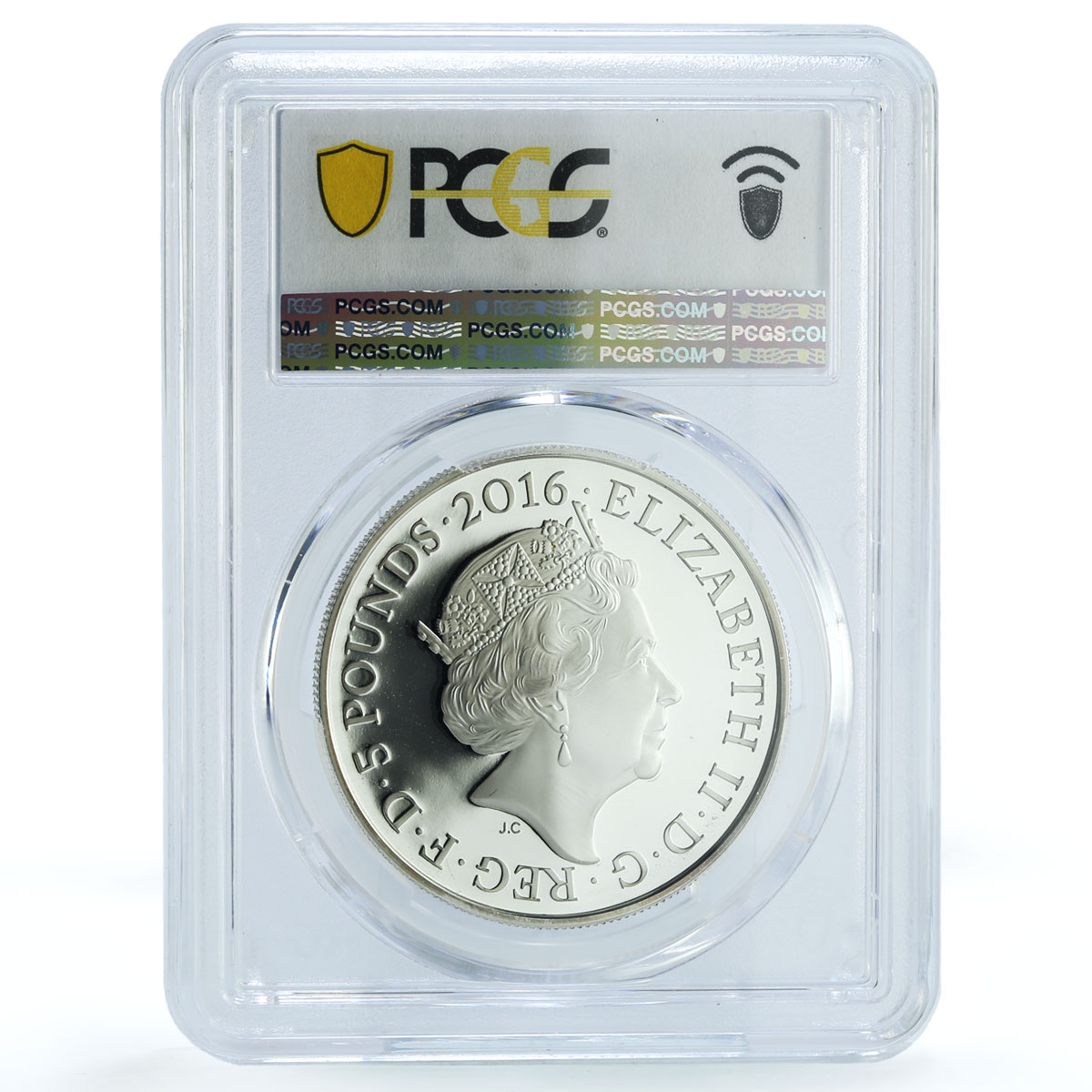 Great Britain 5 pounds Lake District KM-1389 Nature PR 69 PCGS silver coin 2016 Great Britain 5 pounds Lake District KM-1389 Nature PR 69 PCGS silver coin 2016