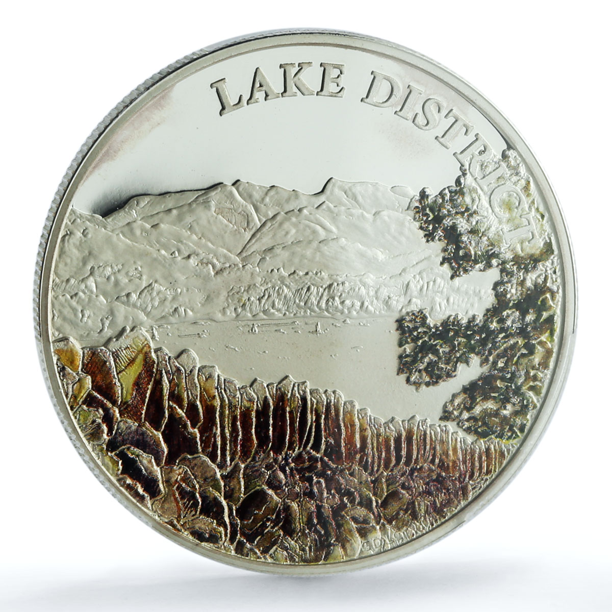 Great Britain 5 pounds Lake District KM-1389 Nature PR 69 PCGS silver coin 2016 Great Britain 5 pounds Lake District KM-1389 Nature PR 69 PCGS silver coin 2016