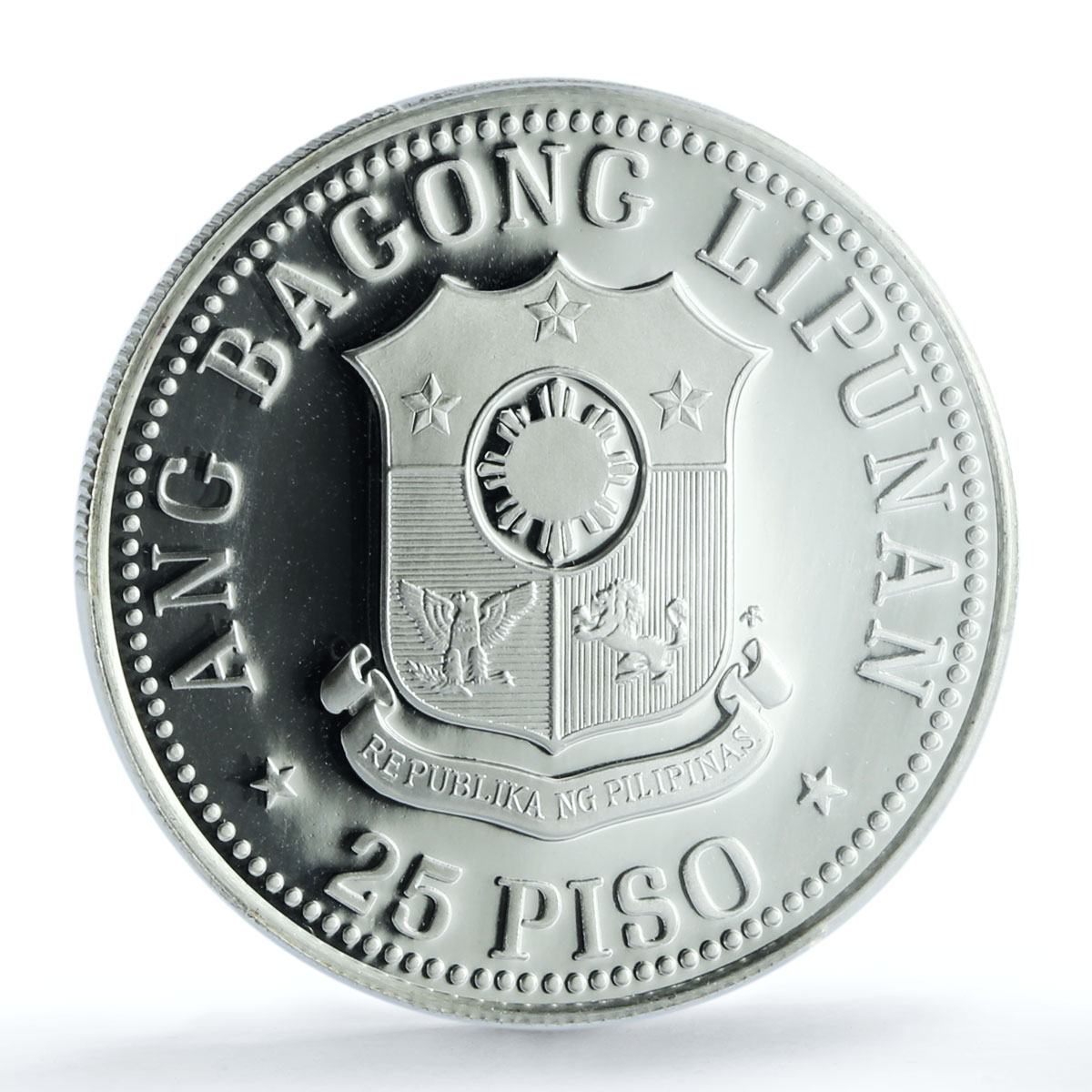 Philippines 25 piso Manuel Quezon KM-221 Monument PR 69 PCGS silver coin 1978 Philippines 25 piso Manuel Quezon KM-221 Monument PR 69 PCGS silver coin 1978