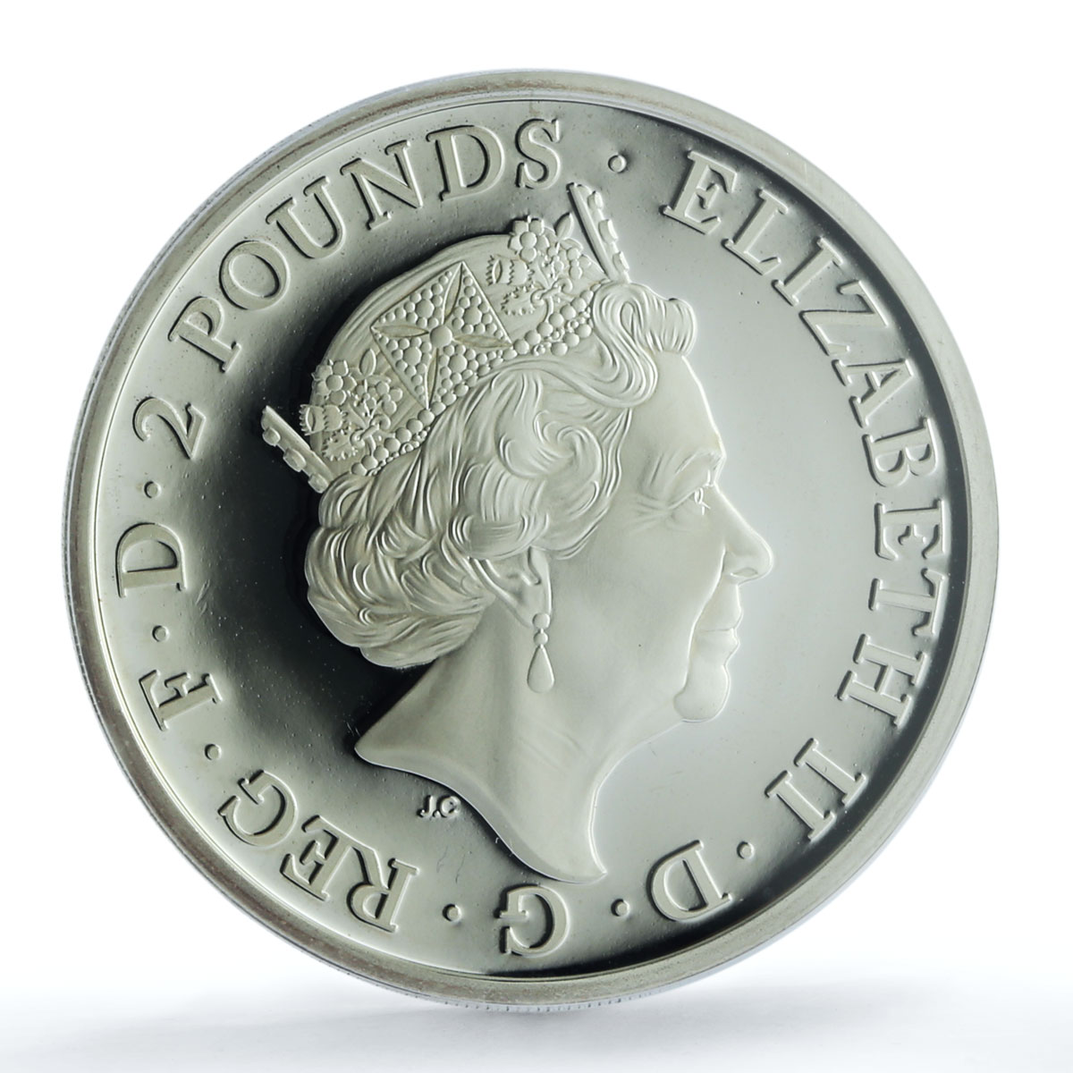 Great Britain 2 pounds Yale of Beaufort Queen Beasts PR 69 PCGS silver coin 2019