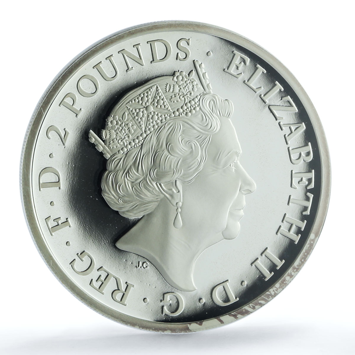 Great Britain 2 pounds Lion Mortimer Queen Beasts PR 69 PCGS silver coin 2020 Great Britain 2 pounds Lion Mortimer Queen Beasts PR 69 PCGS silver coin 2020