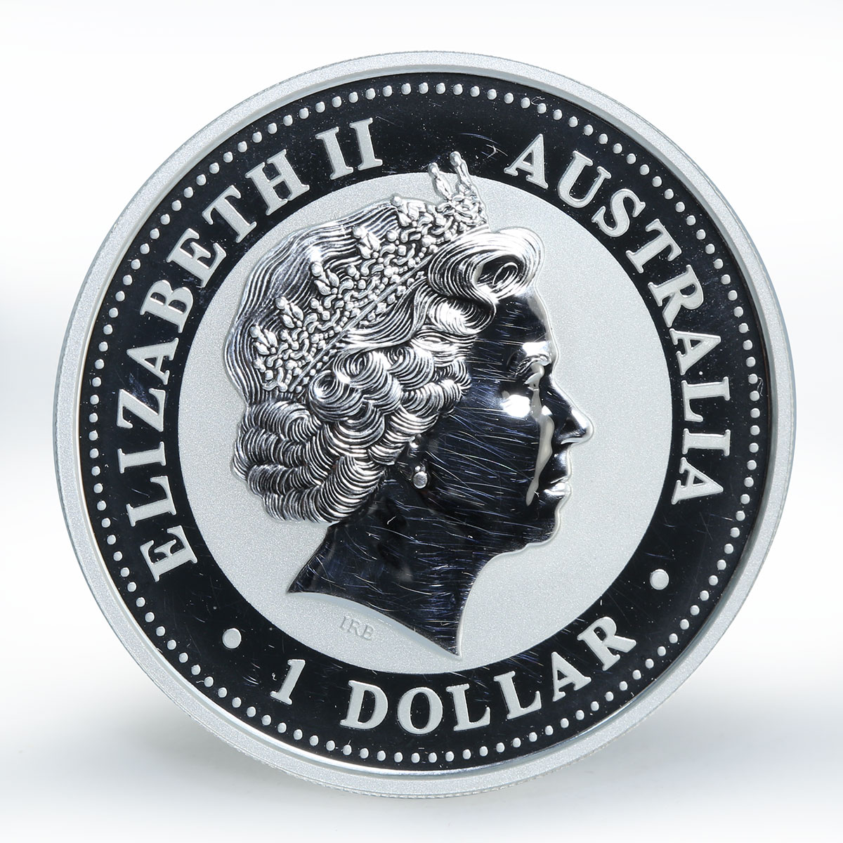 Australia 1 dollar Year of the Dog Lunar Series I 1 Oz Silver Coin 2006