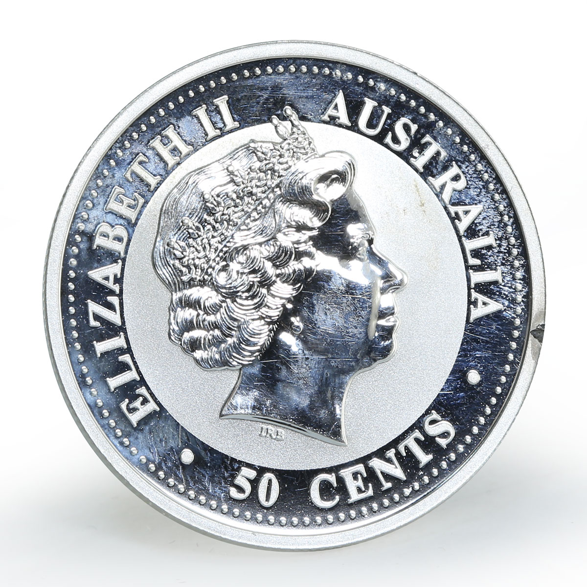 Australia 1 dollar Year of the Dog Lunar Series I 1 Oz Silver Coin 2006