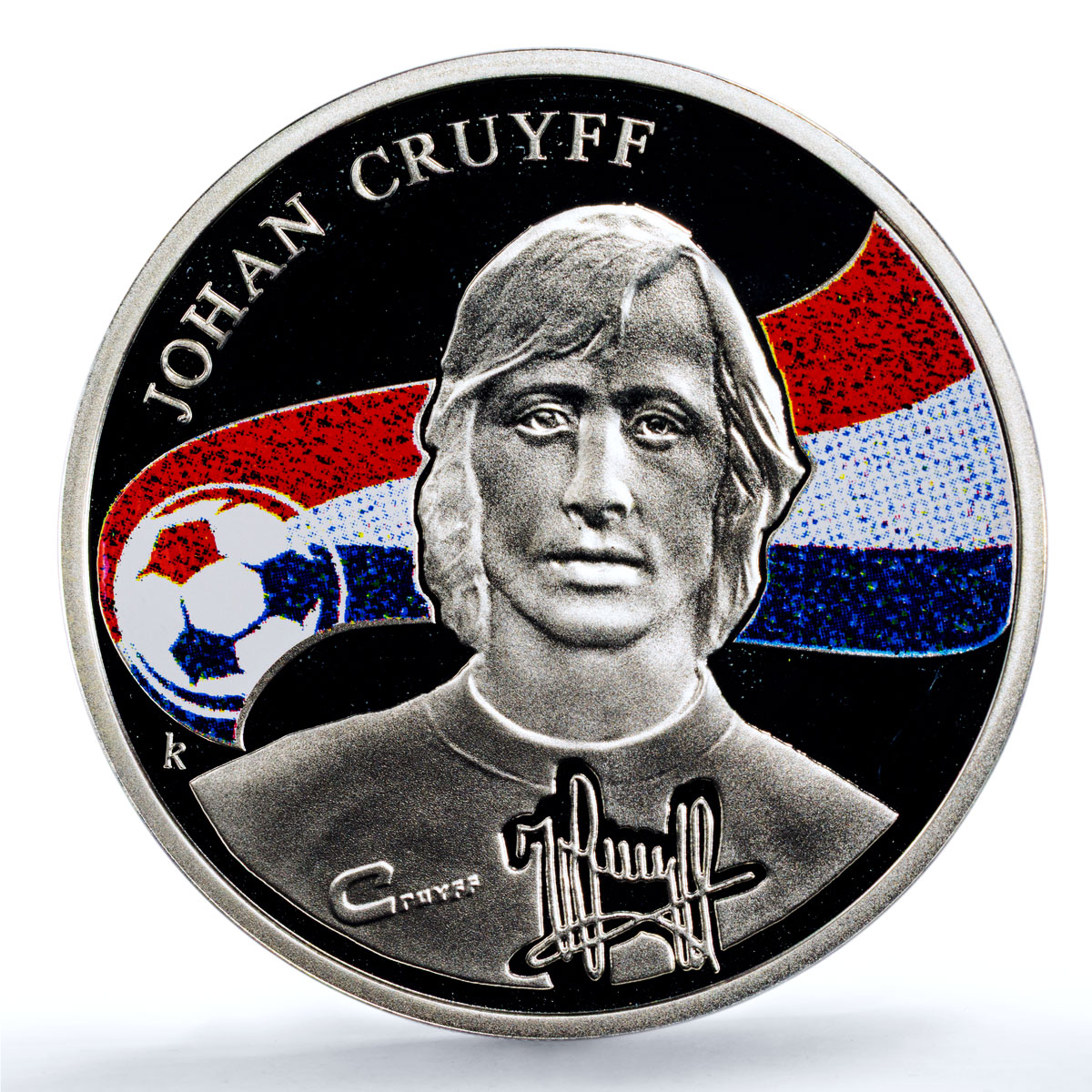Armenia 100 dram Johan Cruyff Kings of Football PR 69 PCGS silver coin 2010