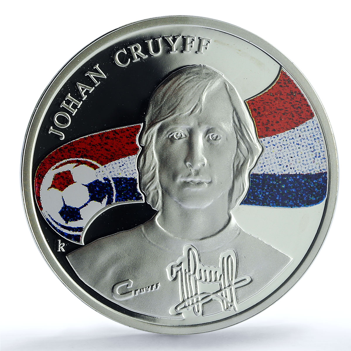 Armenia 100 dram Johan Cruyff Kings of Football PR 69 PCGS silver coin 2010