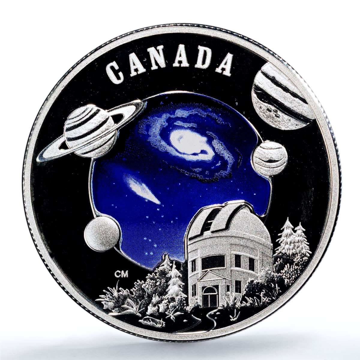 Canada 30 dollars Astronomy KM-895 Space Planets PR 68 PCGS silver coin 2009