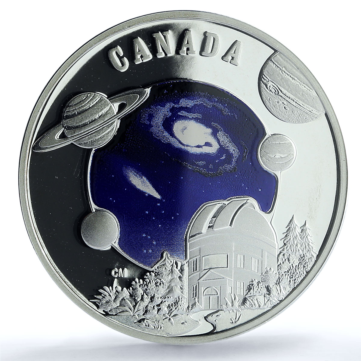 Canada 30 dollars Astronomy KM-895 Space Planets PR 68 PCGS silver coin 2009