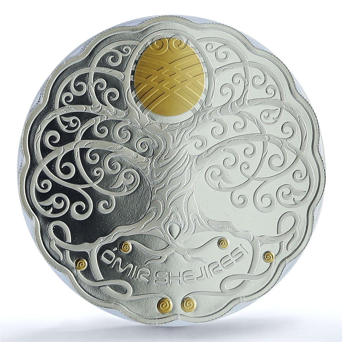 Kazakhstan 777 tenge Omir Shejiresi KM-544 Tree PR 69 PCGS silver coin 2021