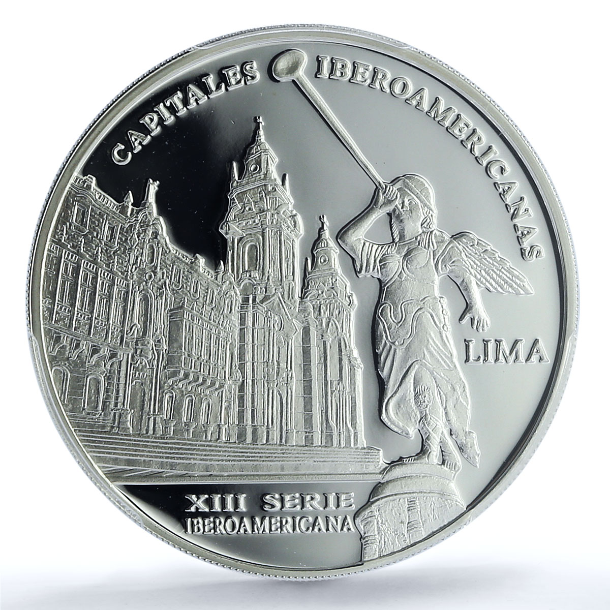 Peru 1 sol Lima KM-442 Ibero-American Capitals City PR 70 PCGS silver coin 2024