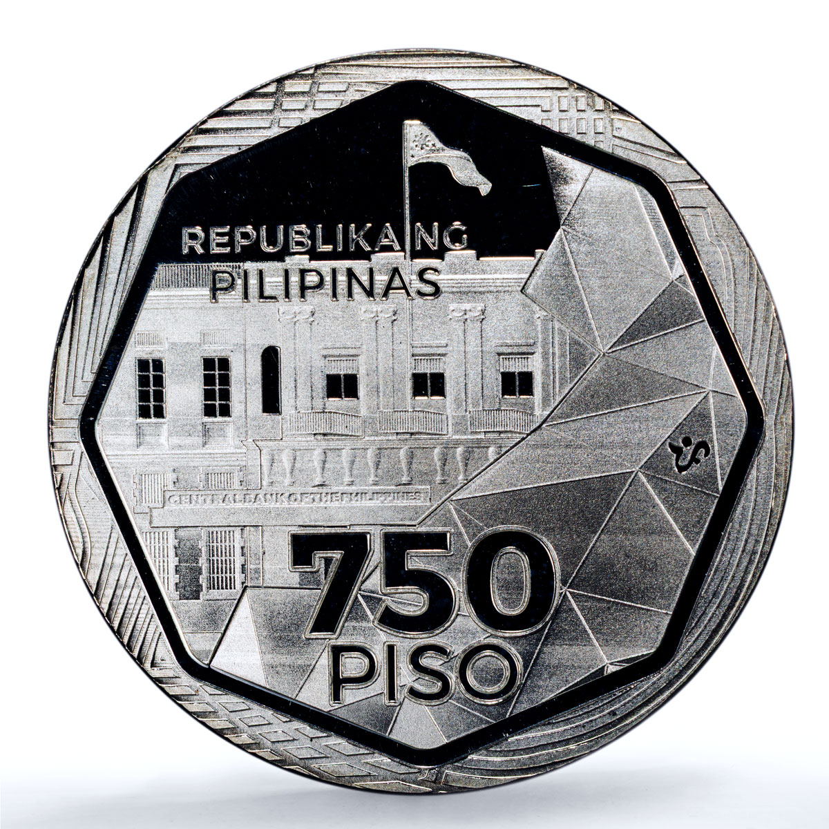 Philippines 750 piso Central Banking Anniversary PL 67 PCGS silver coin 2024