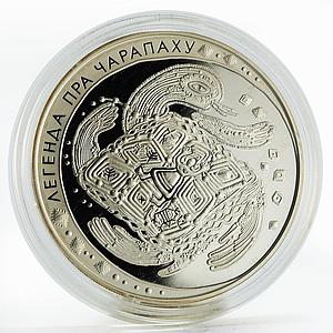 Belarus 20 rubles Legend of Tortoise proof silver coin 2010
