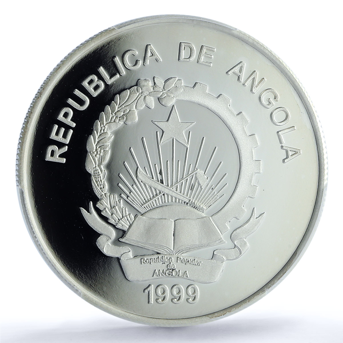 Angola 100 kwanzas Sydney Olympics KM-94 Sports PR 69 PCGS silver coin 1999