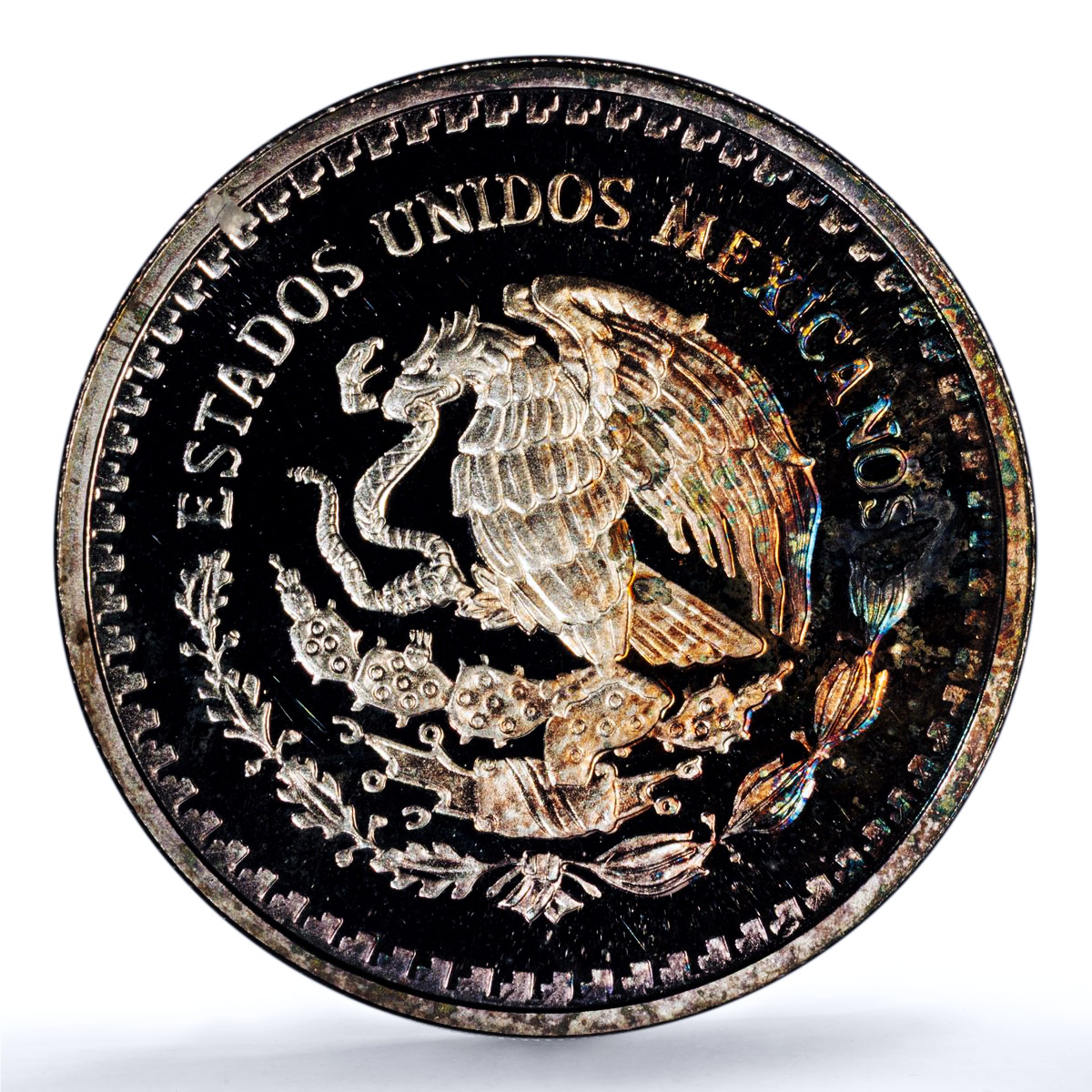 Mexico 1/10 onza Libertad Angel of Independence KM-543 PR PCGS silver coin 1994