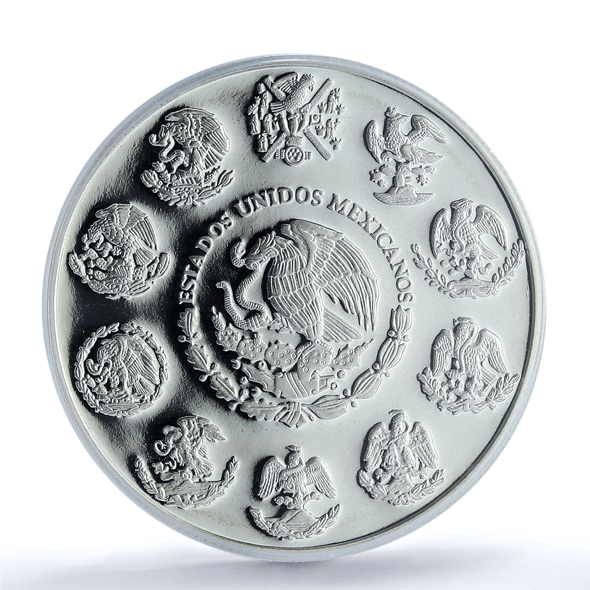 Mexico 5 pesos Casa Monjas KM-945 Chichen Itza PR 69 PCGS silver coin 2012