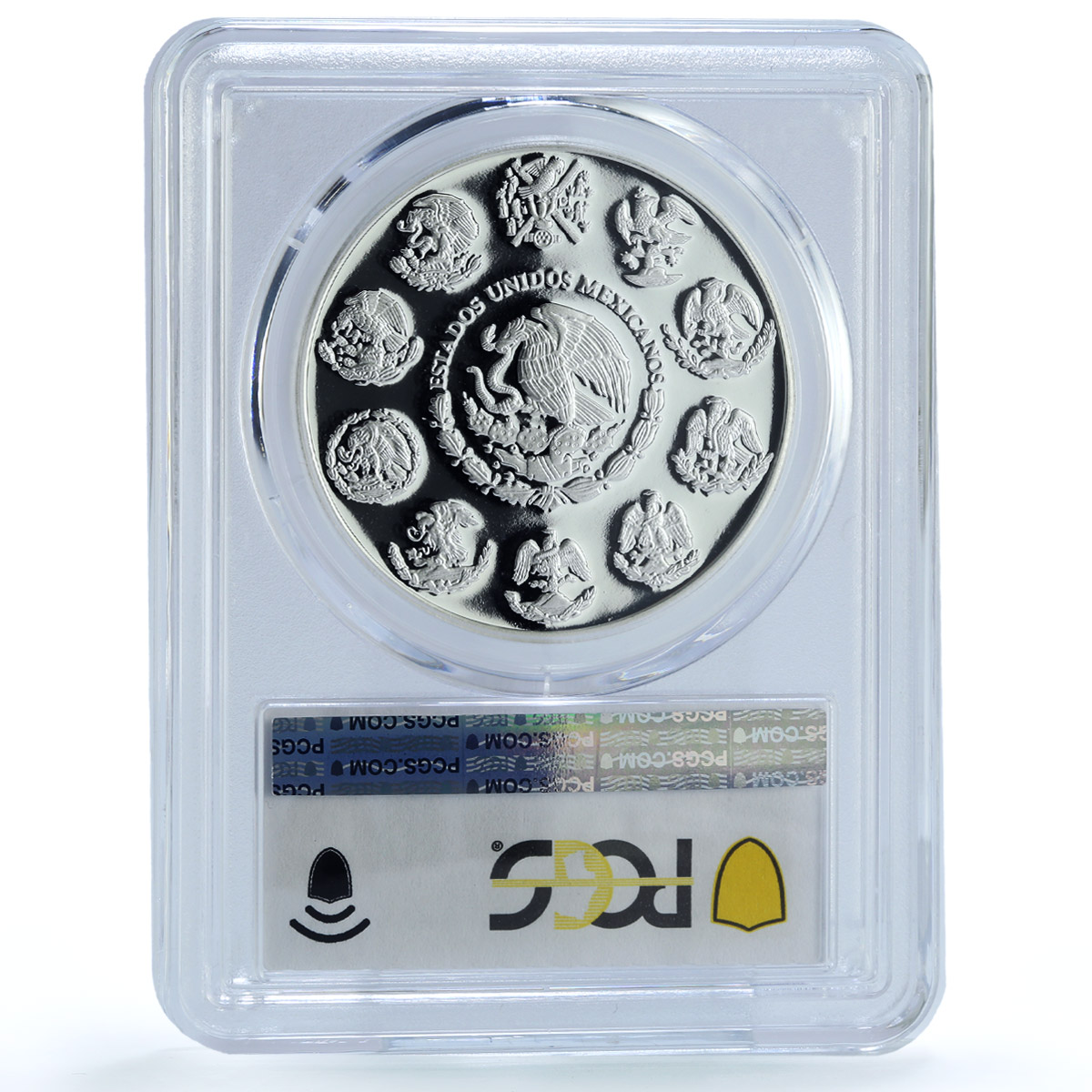 Mexico 5 pesos La Iglesia KM-946 Chichen Itza Church PR 69 PCGS silver coin 2012