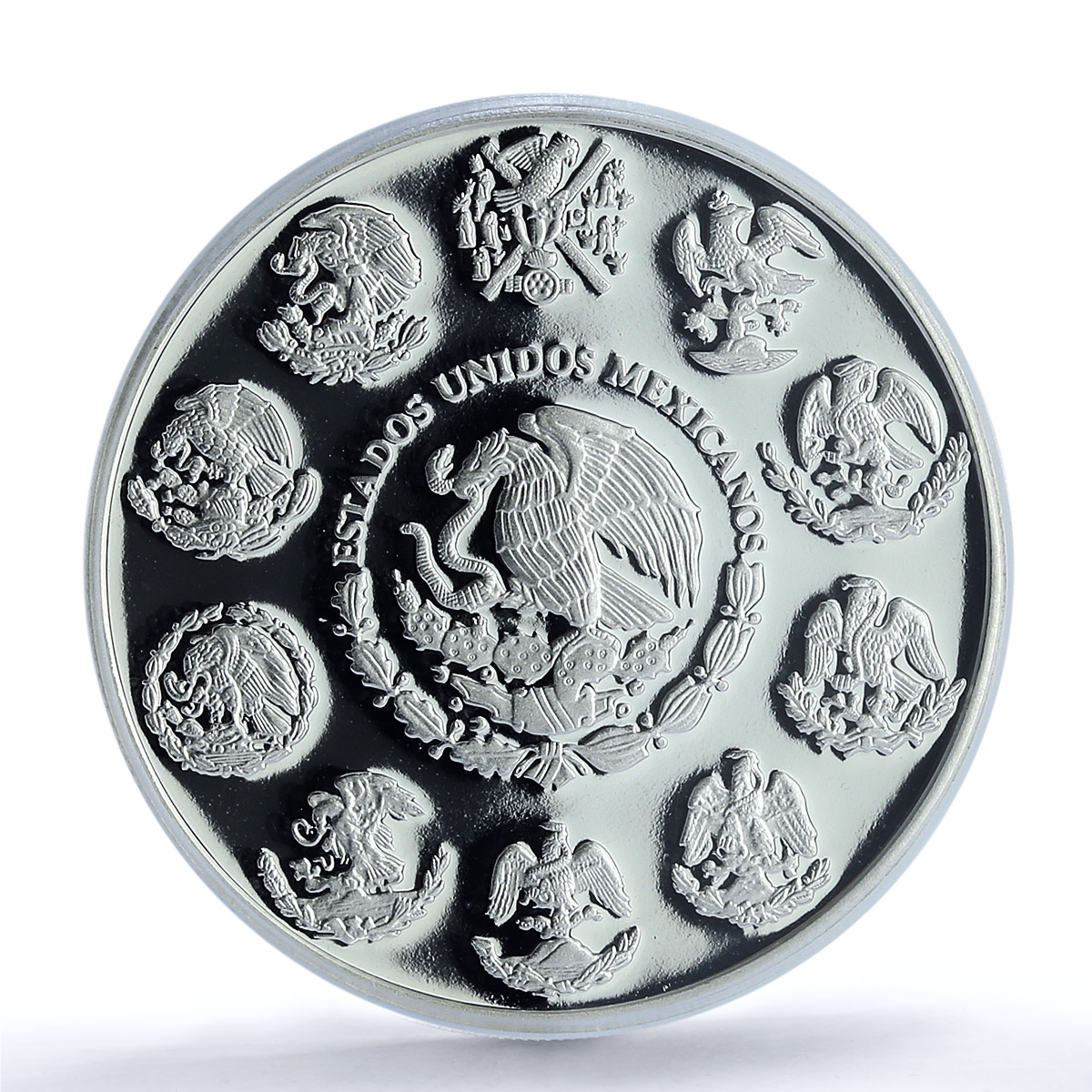 Mexico 5 pesos La Iglesia KM-946 Chichen Itza Church PR 69 PCGS silver coin 2012