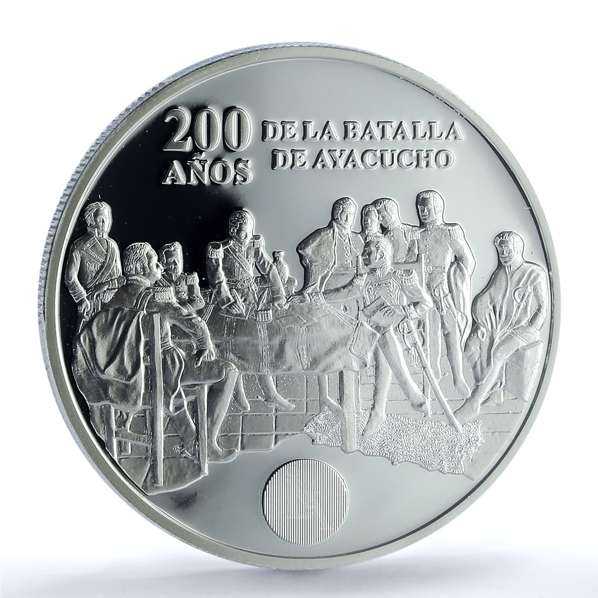 Peru 1 sol Battle Ayacucho KM-448 History Military PR 69 PCGS silver coin 2024