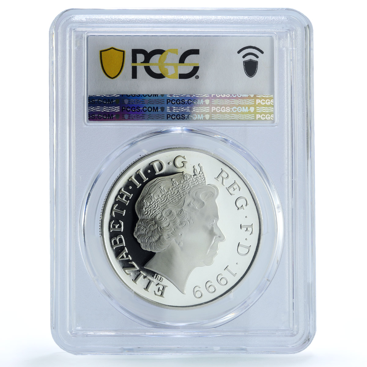 Great Britain 5 pounds Princess Diana Wales KM-997a PR 69 PCGS silver coin 1999