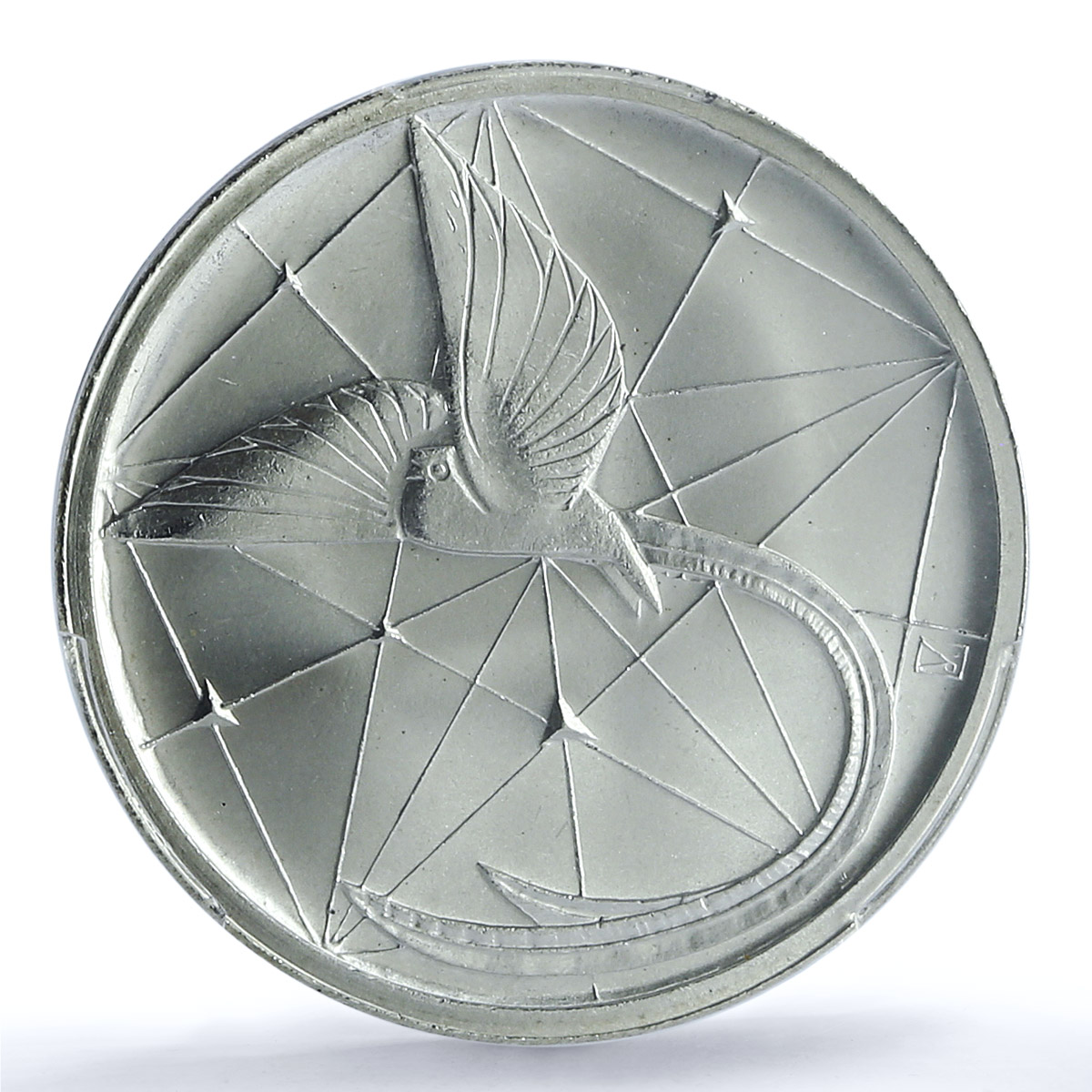 Guatemala Quetzal Monetary Unit Bird MS 67 PCGS silver medal 1974