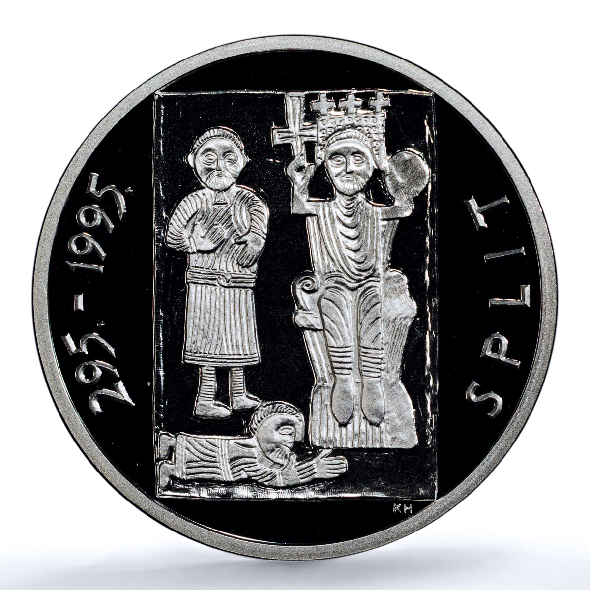 Croatia 100 Split City KM-50 Anniversary Church PR 69 PCGS silver coin 1995