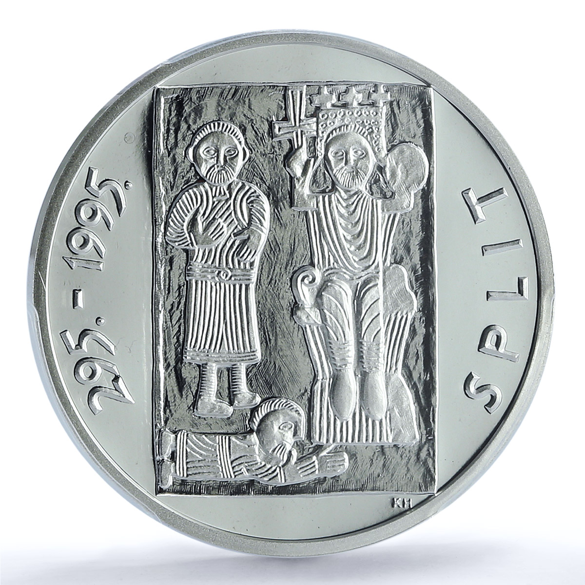 Croatia 100 Split City KM-50 Anniversary Church PR 69 PCGS silver coin 1995