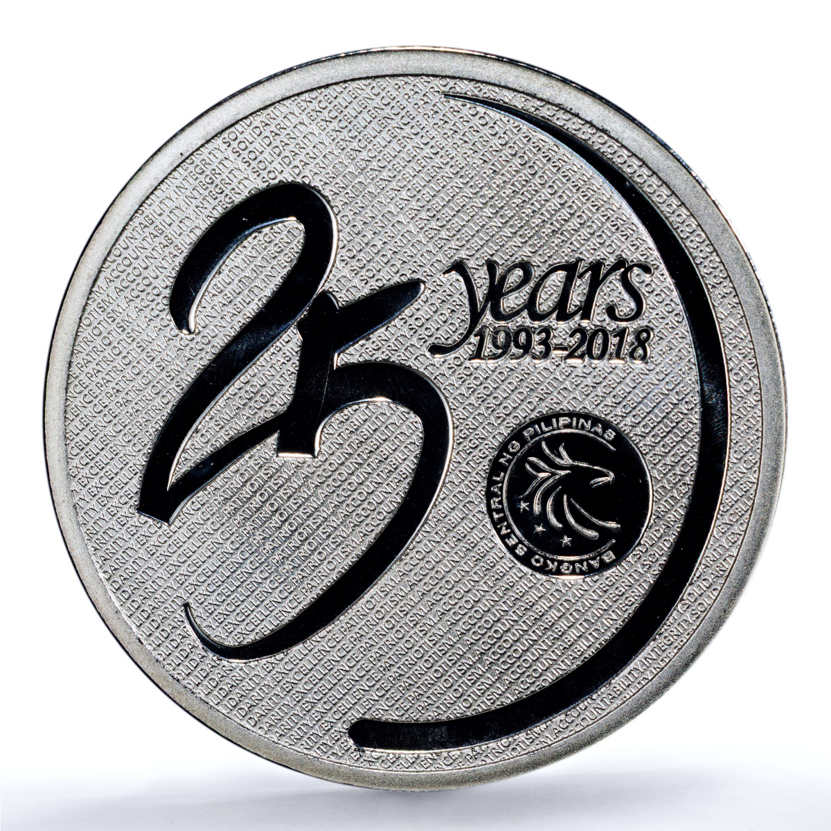 Philippines 500 piso BSP Central Bank KM-310 Eagle PL 68 PCGS silver coin 2018