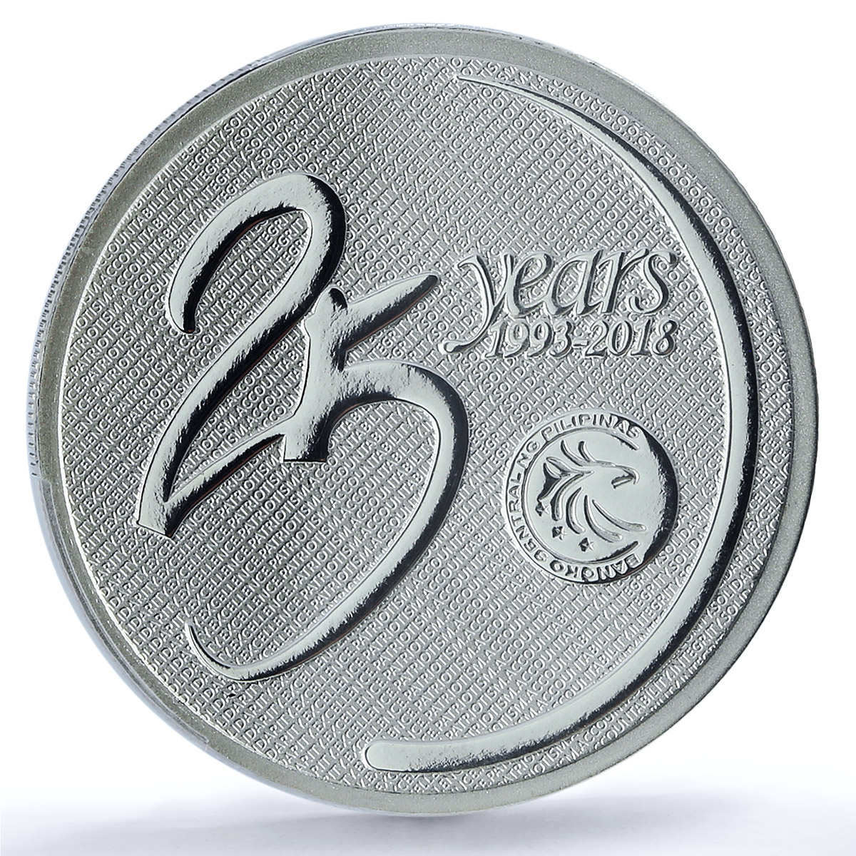 Philippines 500 piso BSP Central Bank KM-310 Eagle PL 68 PCGS silver coin 2018