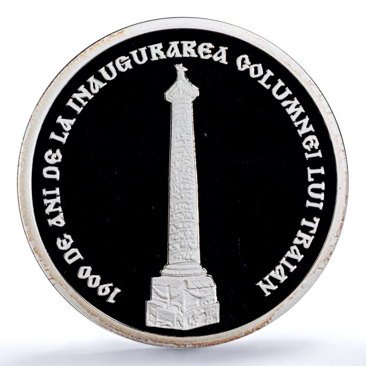 Moldova 100 lei Trajans Column KM-112 Monument Statue PR69 PCGS silver coin 2013