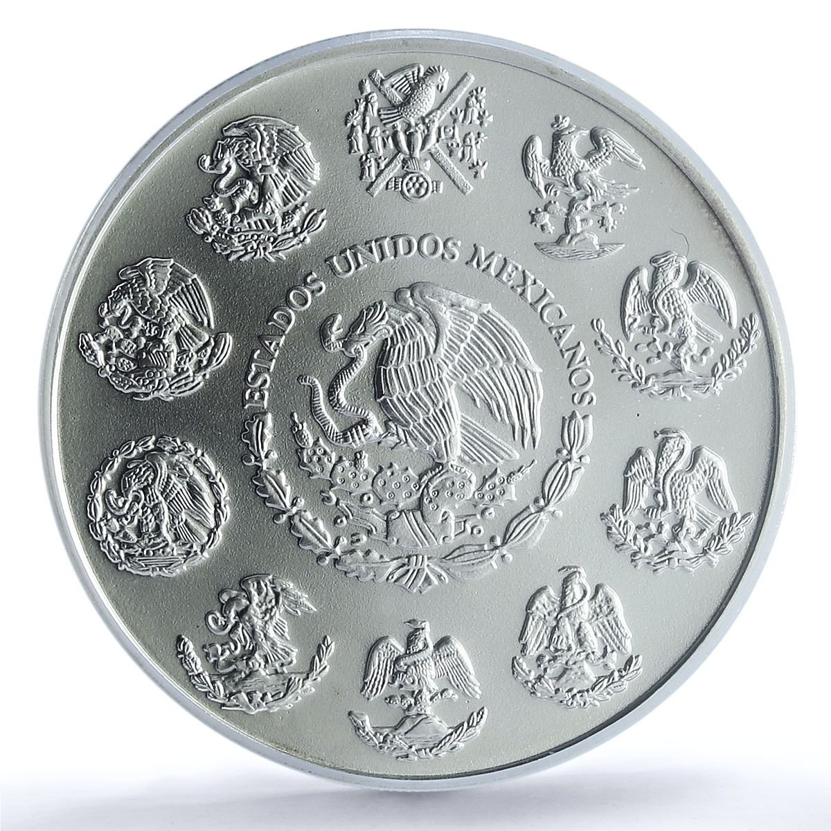 Mexico 1 onza Libertad Angel of Independence KM-639 MS 68 PCGS silver coin 2007 Mexico 1 onza Libertad Angel of Independence KM-639 MS 68 PCGS silver coin 2007