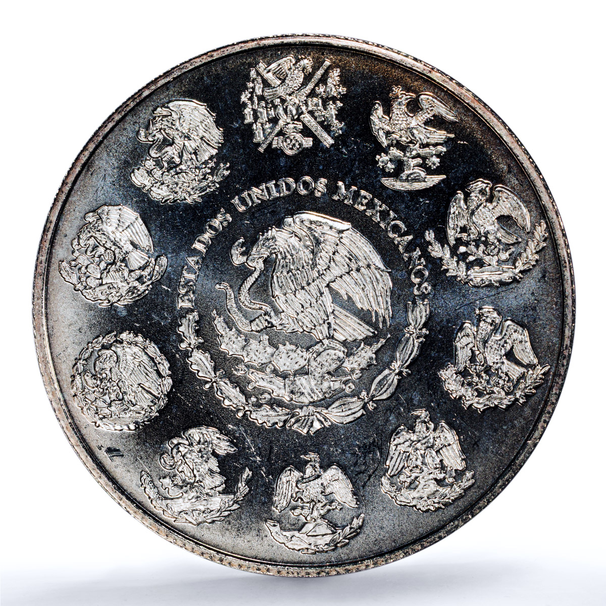 Mexico 1 onza Libertad Angel of Independence KM-639 MS 66 PCGS silver coin 2002 Mexico 1 onza Libertad Angel of Independence KM-639 MS 66 PCGS silver coin 2002