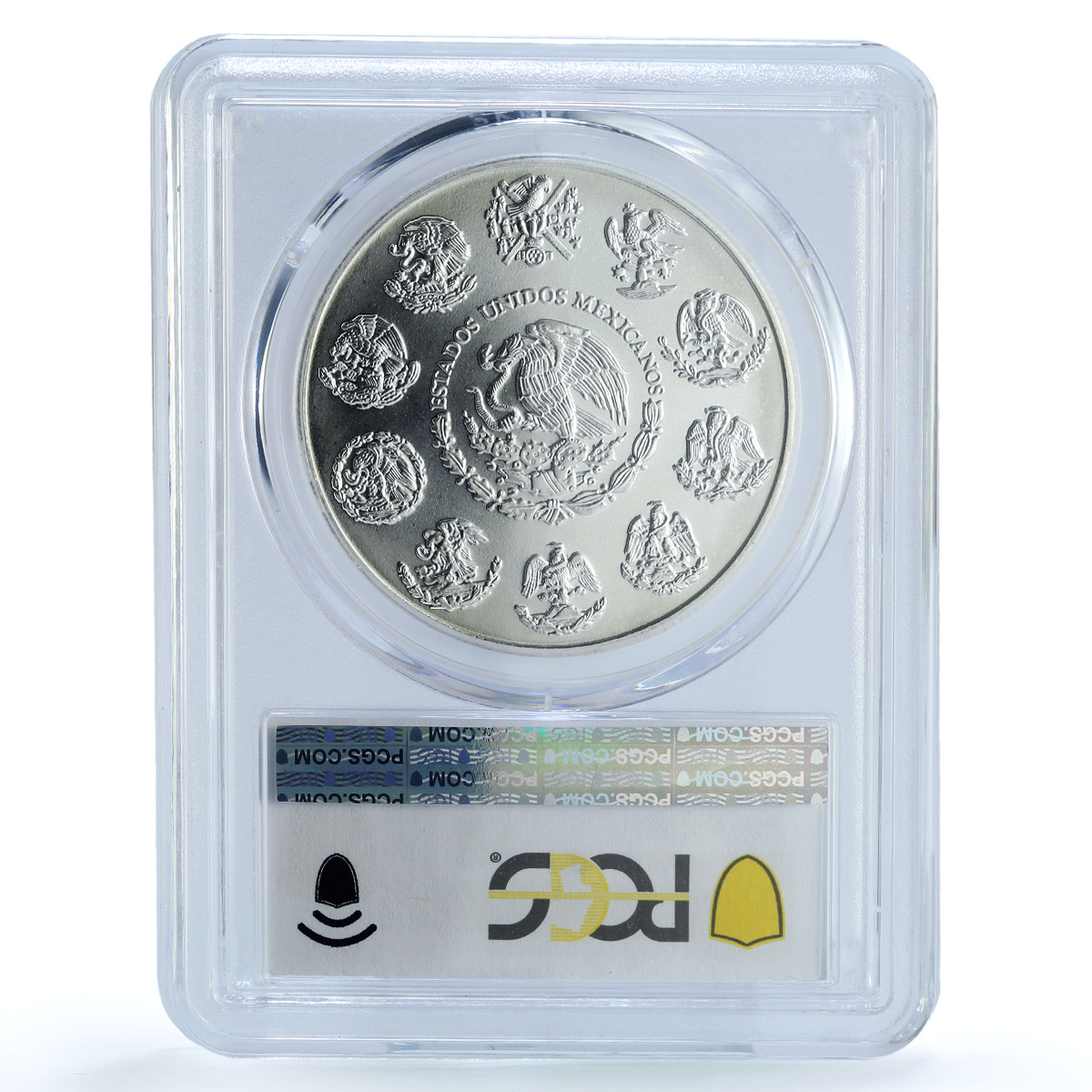 Mexico 1 onza Libertad Angel of Independence KM-639 MS 67 PCGS silver coin 2003