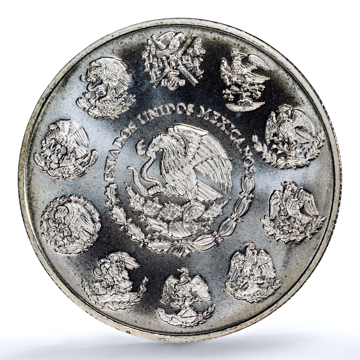 Mexico 1 onza Libertad Angel of Independence KM-639 MS 67 PCGS silver coin 2003