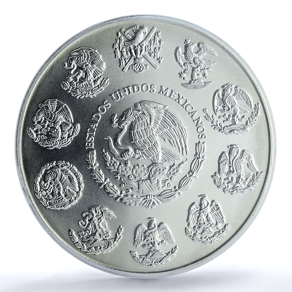 Mexico 1 onza Libertad Angel of Independence KM-639 MS 67 PCGS silver coin 2003