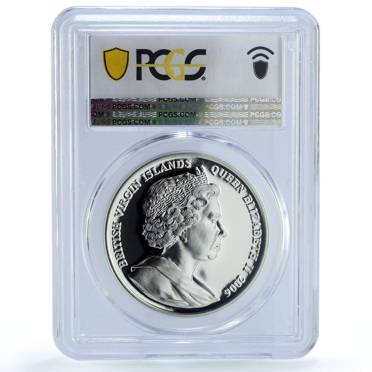 Br. Virgin Islands 10 dollars Mozart Music Composer PR 69 PCGS silver coin 2006