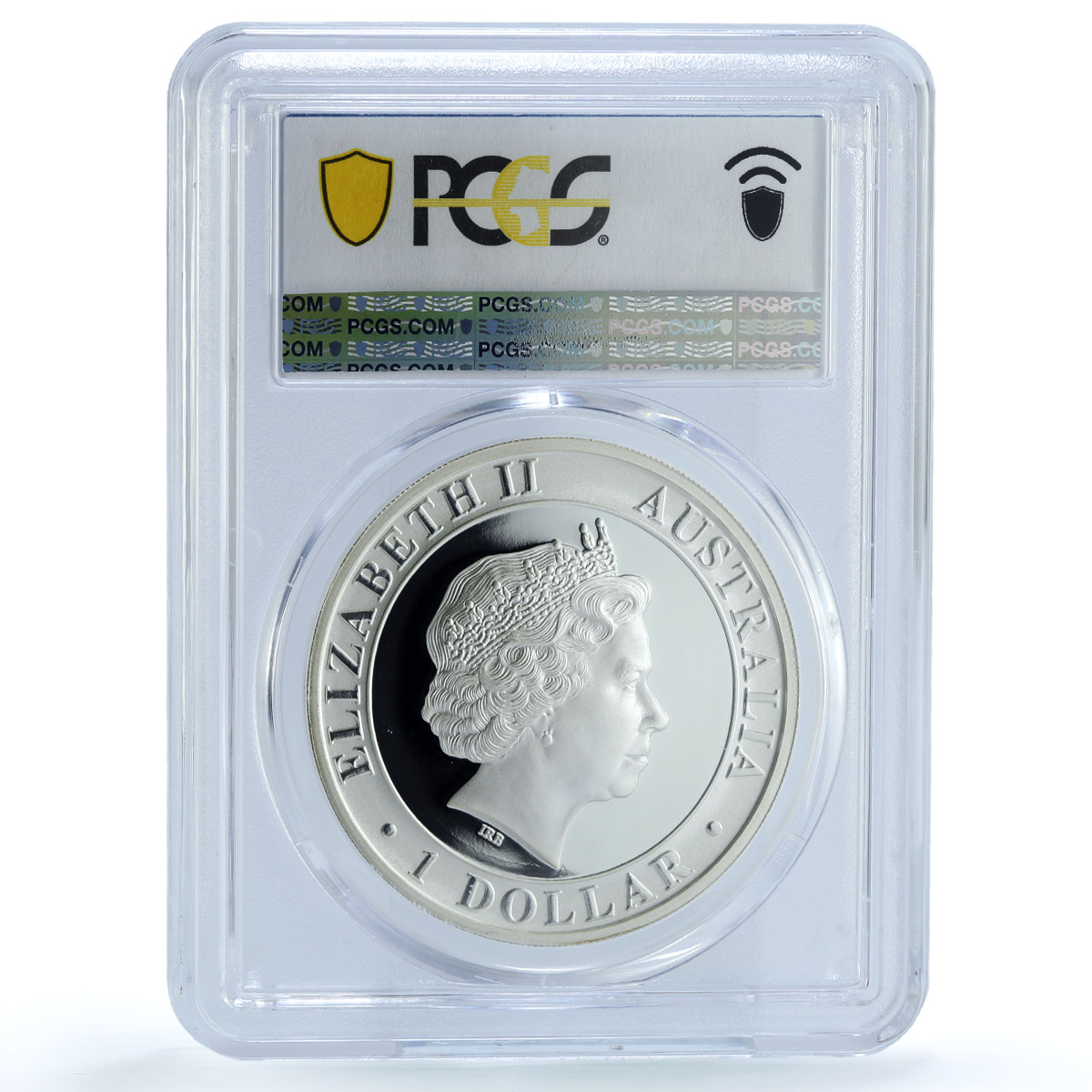 Australia 1 dollar First Moon Walk KM-734 Space PR 70 PCGS silver coin 2004