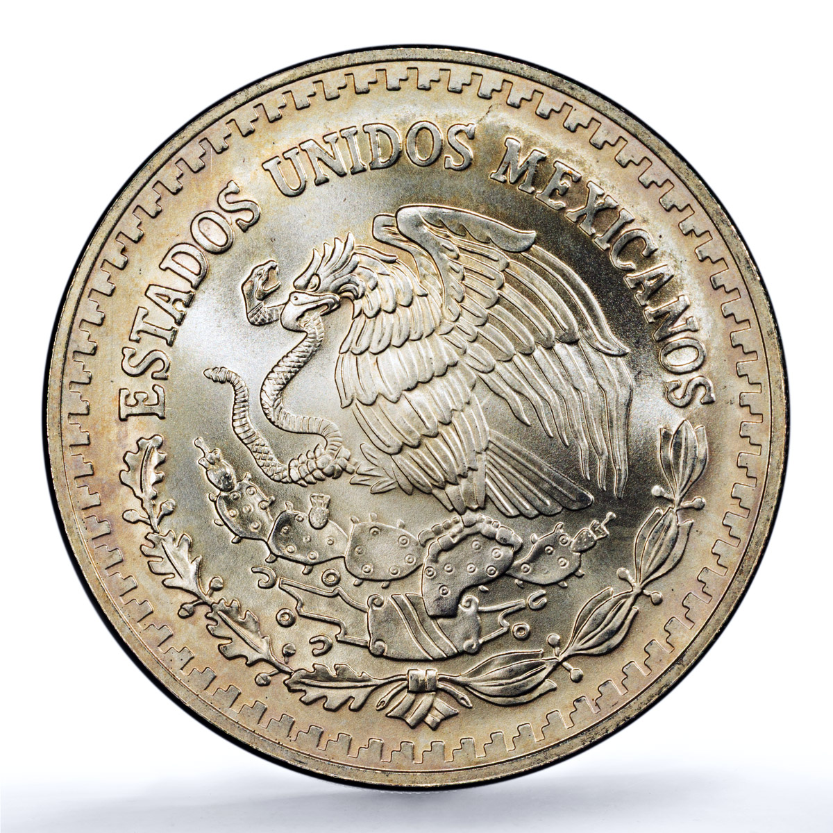 Mexico 1 onza Libertad Angel of Independence KM-613 MS 64 PCGS silver coin 1996