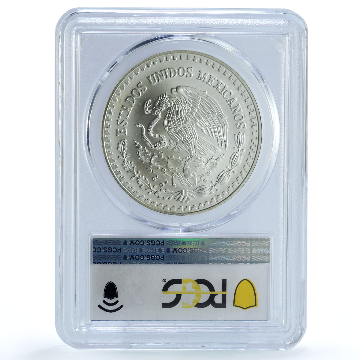 Mexico 1 onza Libertad Angel of Independence KM-613 MS 68 PCGS silver coin 1996