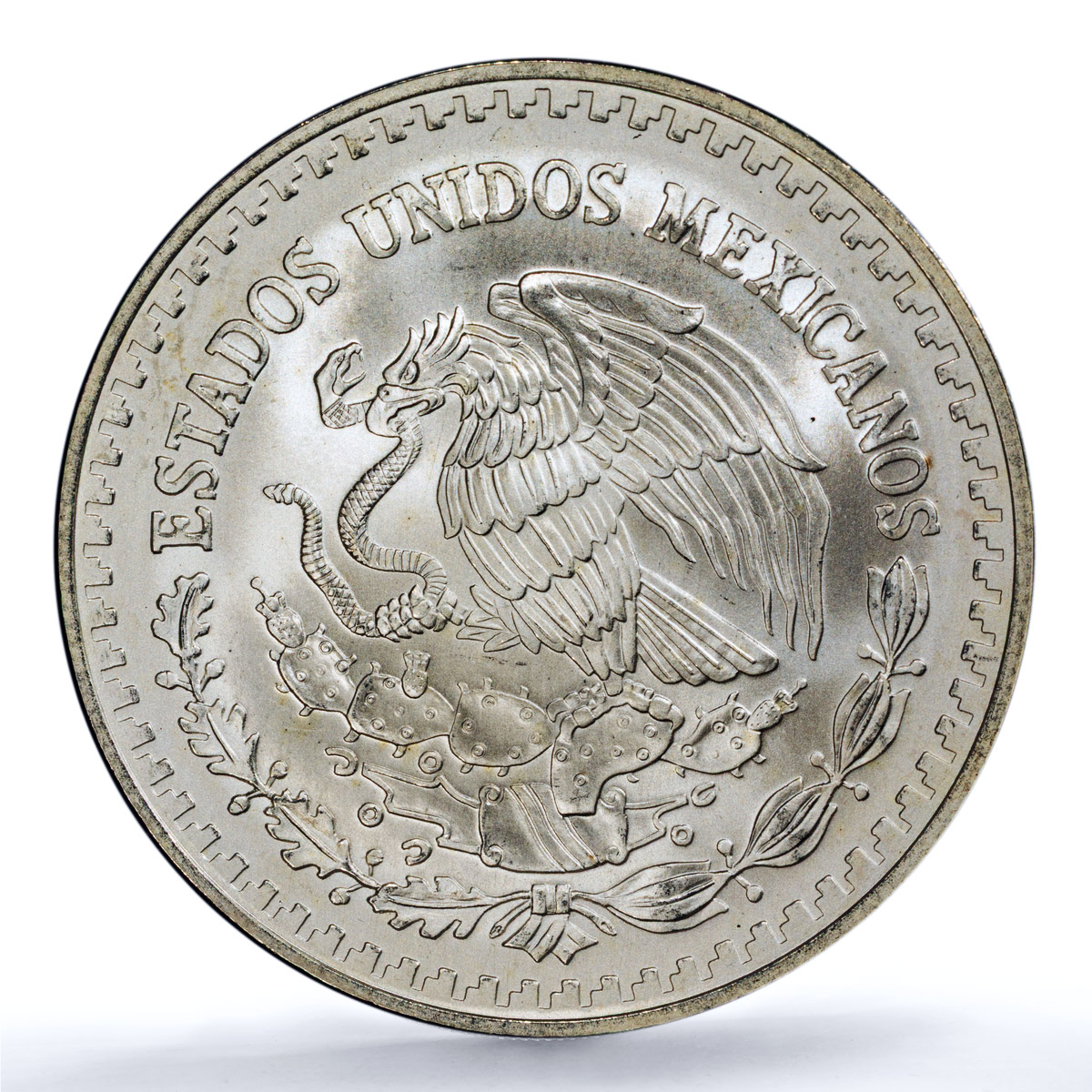 Mexico 1 onza Libertad Angel of Independence KM-613 MS 68 PCGS silver coin 1996